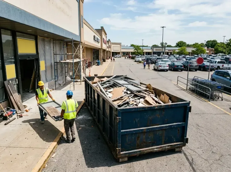 retail-store-renovation-debris-003 — frequently asked questions, Roll-off Dumpster Rentals in Monmouth Junction, NJ